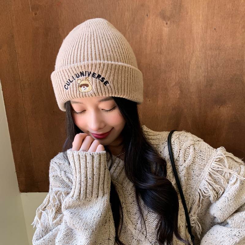 孕产妇坐月子帽产后秋冬季毛线帽子女孕妈春天保暖针织帽冷帽冬款