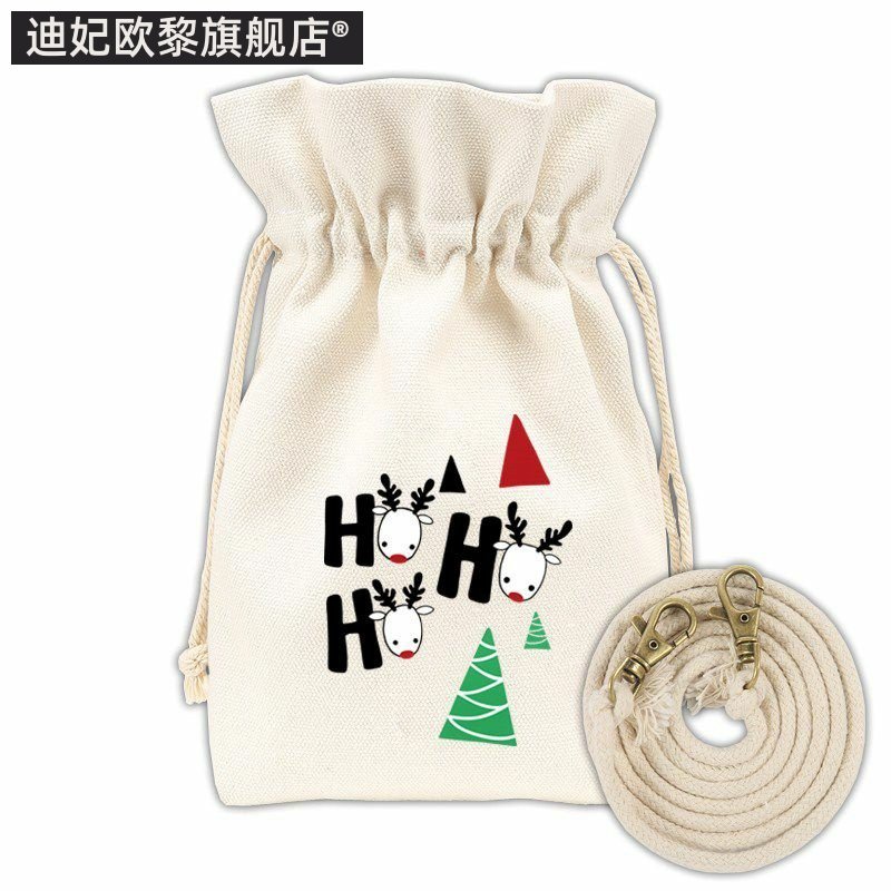 帆布艺手拎女迷你卡通手机束零钱包 迪妃欧黎女士包袋