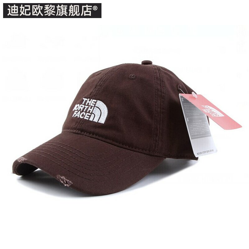 帽子破檐韩版潮男女棒球帽 迪妃欧黎帽子