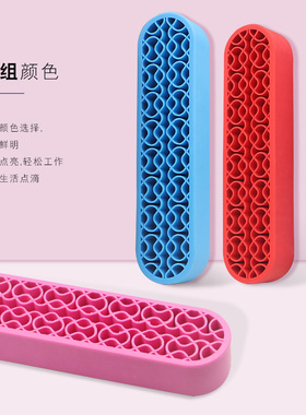 美甲美妆笔筒笔架日系软硅胶工具
