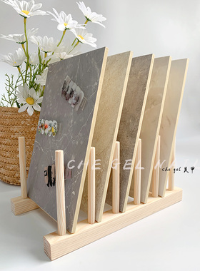 美甲作品木架岩石拍照背景道具