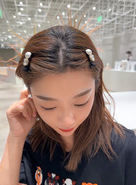 小发夹可爱精致闪钻刘海前额夹