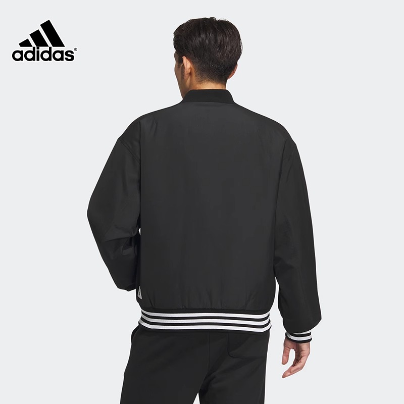 adidas阿迪达斯外套男装冬季夹克保暖休闲棒球服潮流正品IZ1603 - 图1