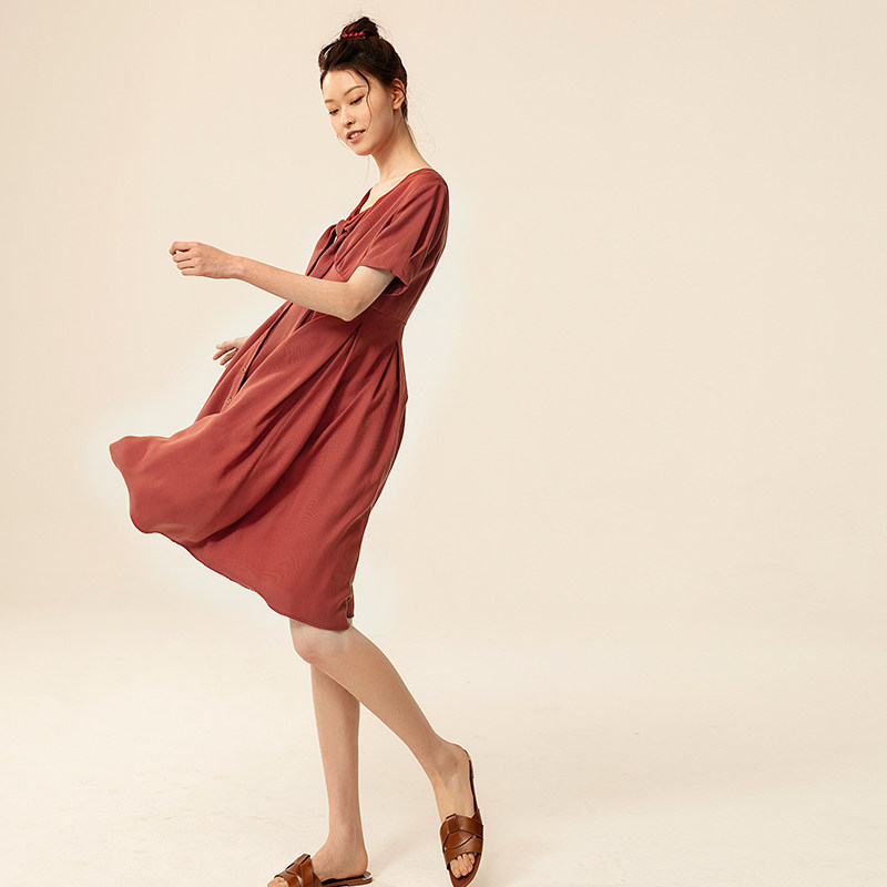 sellynear孕妇连衣裙夏装哺乳裙 sellynear连衣裙