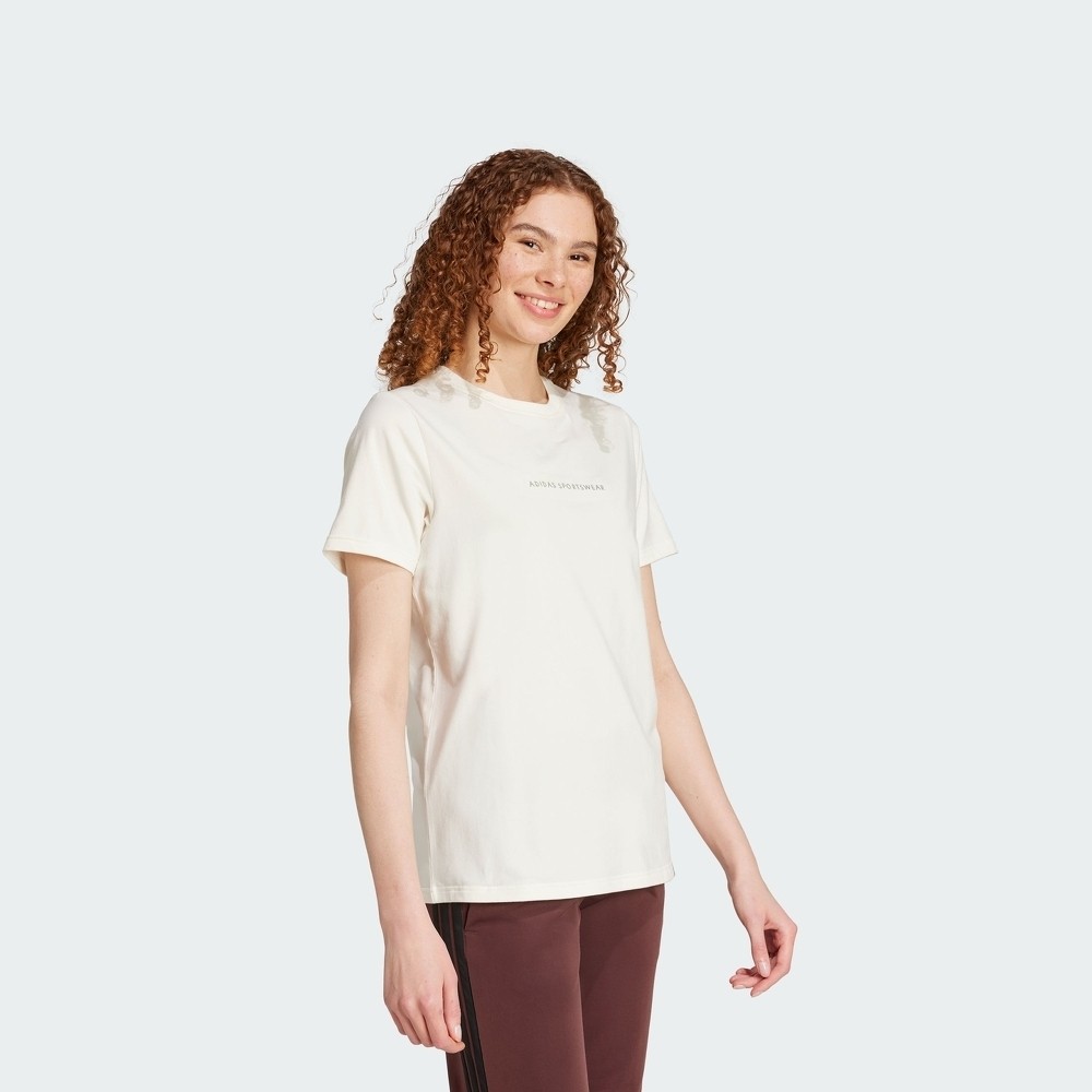 休闲舒适上衣圆领短袖T恤女夏季adidas阿迪达斯官方outlets轻运动,淘宝优惠券,粉丝福利购,淘宝优惠卷