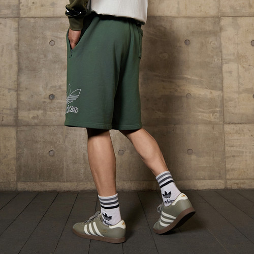 adicolor复古穿搭运动短裤男装adidas阿迪达斯官方outlets三叶草 - 图0