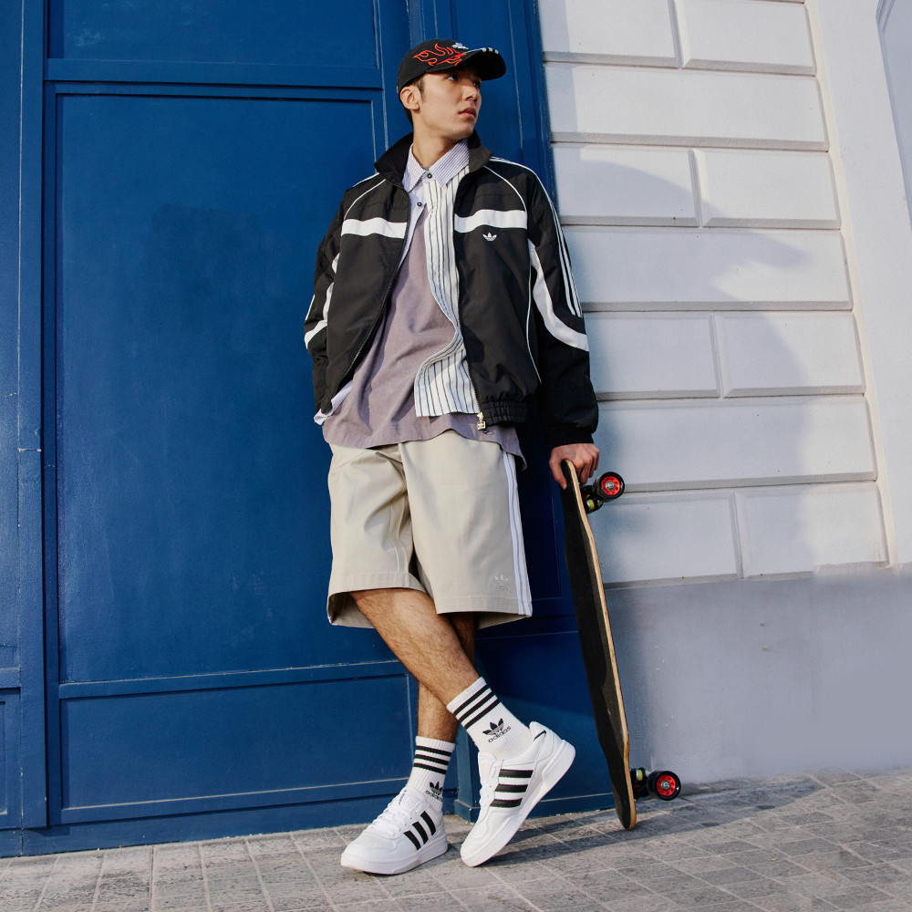 「面包鞋」COURTIC经典板鞋男女adidas阿迪达斯官方outlets三叶草,淘宝优惠券,粉丝福利购,淘宝优惠卷