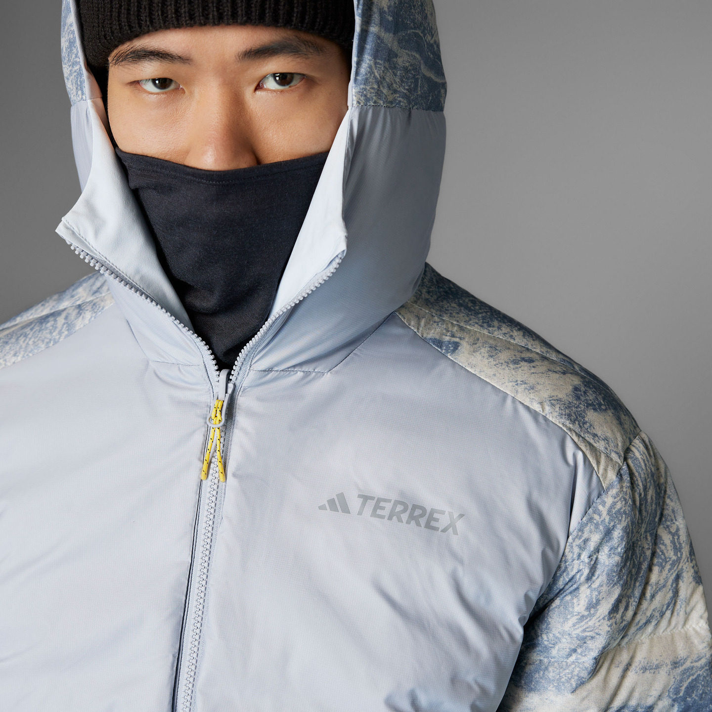 国家地理联名防风双面穿保暖鹅绒羽绒服男装adidas阿迪达斯TERREX - 图2