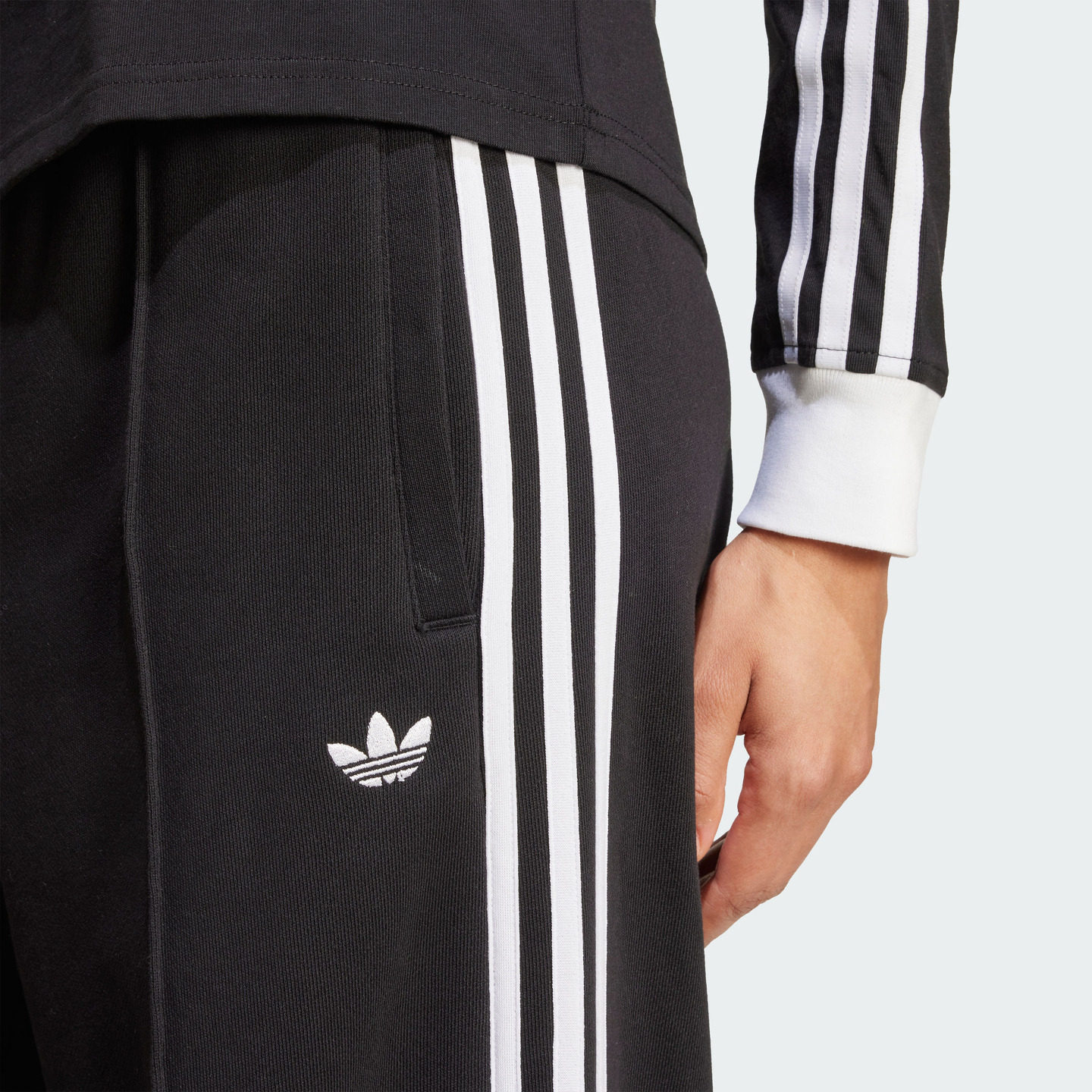 Same style adidas clover women's comfortable wide leg pants