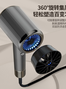 丽科大功率快速干发蓝光护发吹风