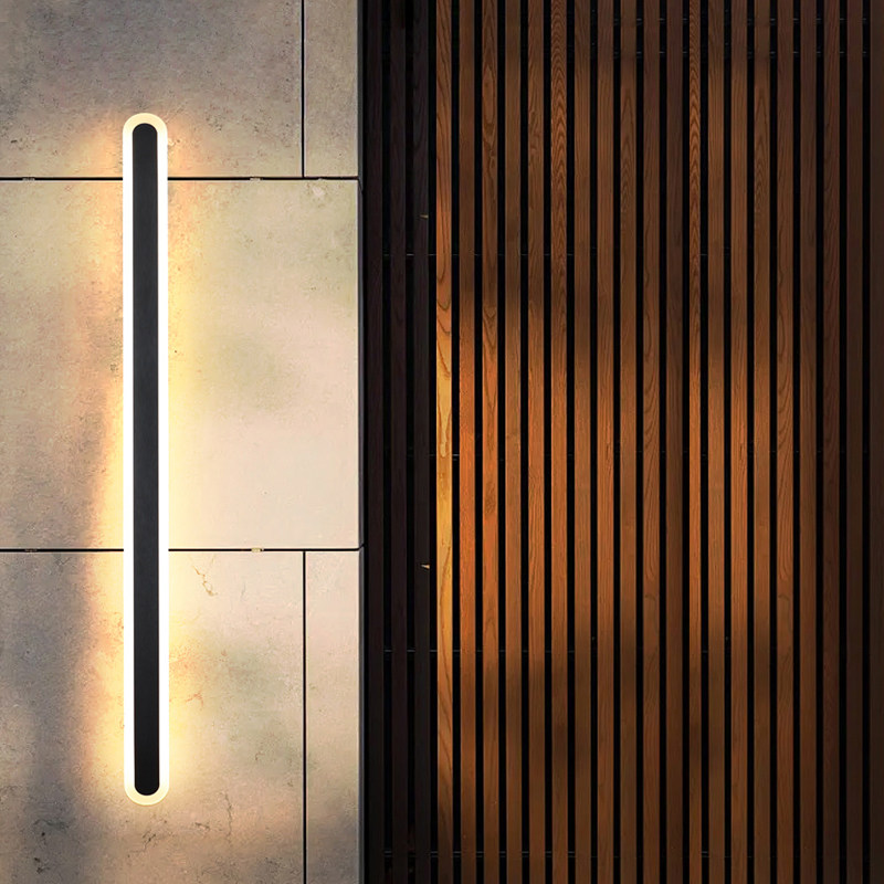 广东中山壁灯防水LED长线条别墅庭院简约阳台大门户外洗墙灯广场,淘宝优惠券,粉丝福利购,淘宝优惠卷