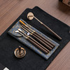 Zhuijia alloy incense seal seven-piece set portable storage