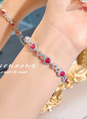 轻奢手链满钻高级感百搭女时尚