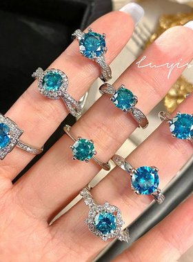 轻奢星光皇后半壁江山戒指高级感