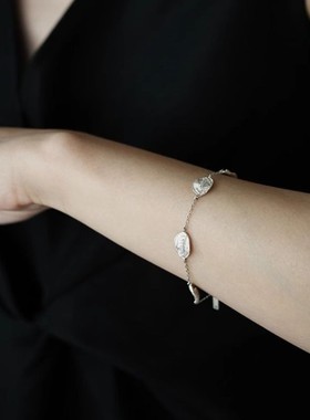 新中式复古织纹手链女轻奢高级感小众手链设计精致时尚送礼