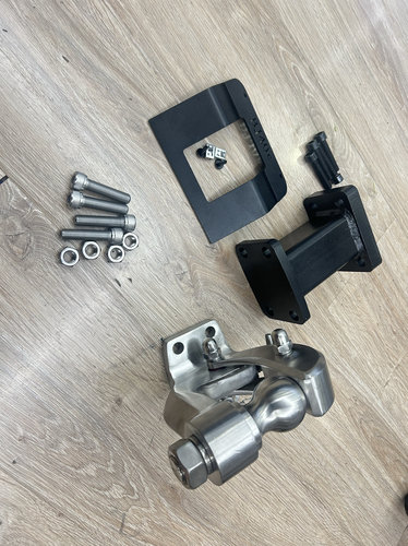 24-26款款北京BJ40拖车钩改装专用流氓钩bj40c虎头钩装饰防撞 - 图0