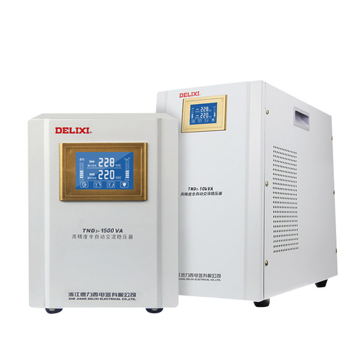 德力西电气稳压器220V全自动家用液晶单相空调冰箱电源稳定器TND3 - 图3