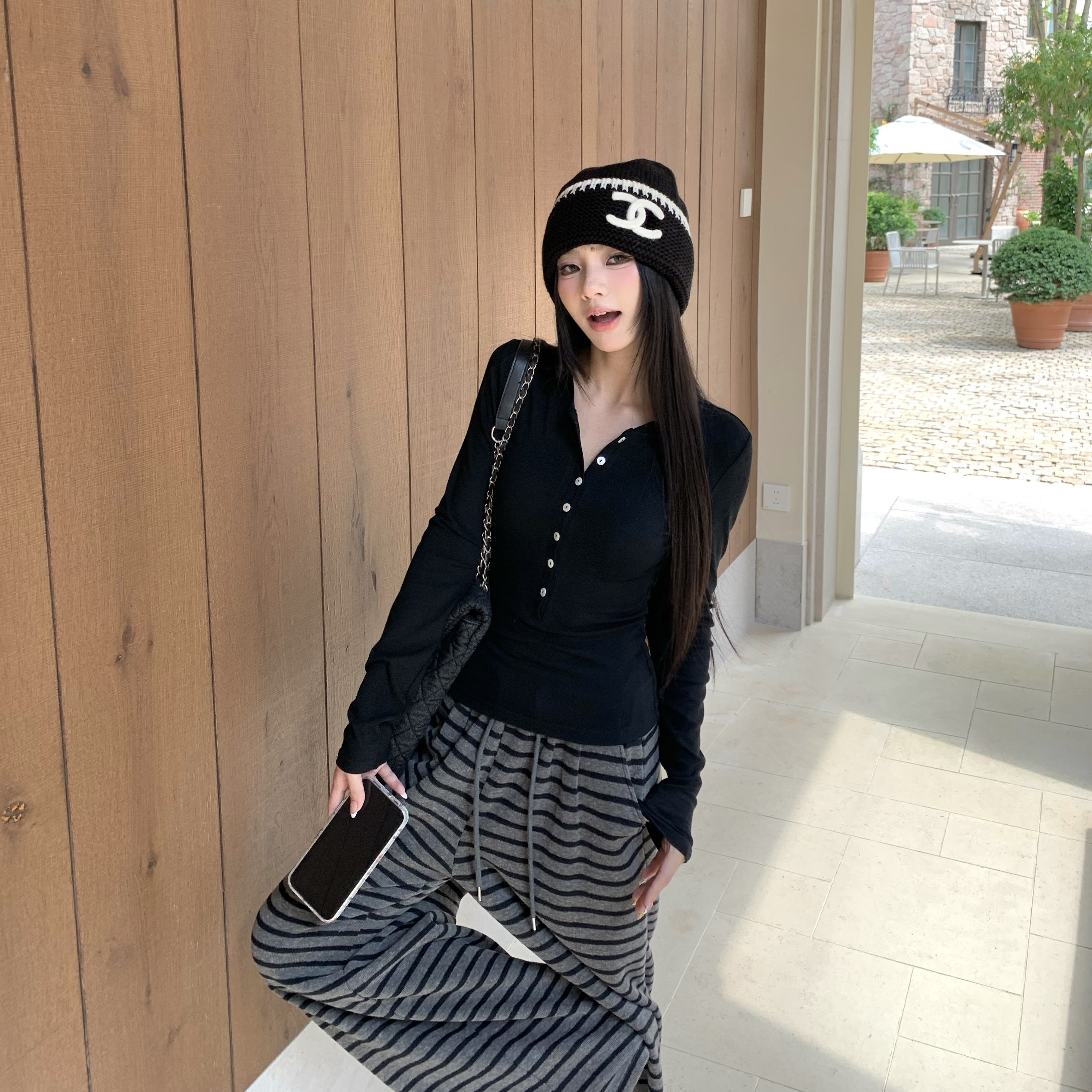 3MER哦哦三妹亨利领加绒打底衫女秋冬季长袖T恤显瘦百搭内搭上衣,淘宝优惠券,粉丝福利购,淘宝优惠卷