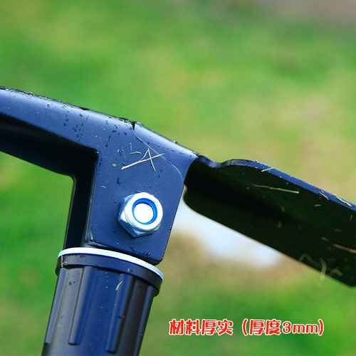 两用小锄头 种菜工具家用除草挖科农用农具挖土全钢镐刨地锄开荒 - 图1
