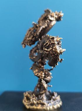 神龙手办纯铜龙摆件招财镇宅高档工艺品家居摆件高端创意精致礼品