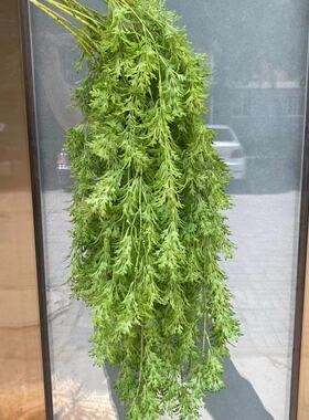 婚庆仿真花垂吊香草吊顶花材绢花
