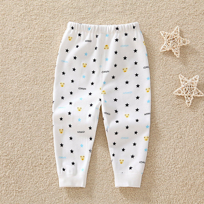 哈咪奇新生儿裤子秋冬纯棉线裤单条婴儿童睡裤男女宝宝秋裤棉毛裤,淘宝优惠券,粉丝福利购,淘宝优惠卷