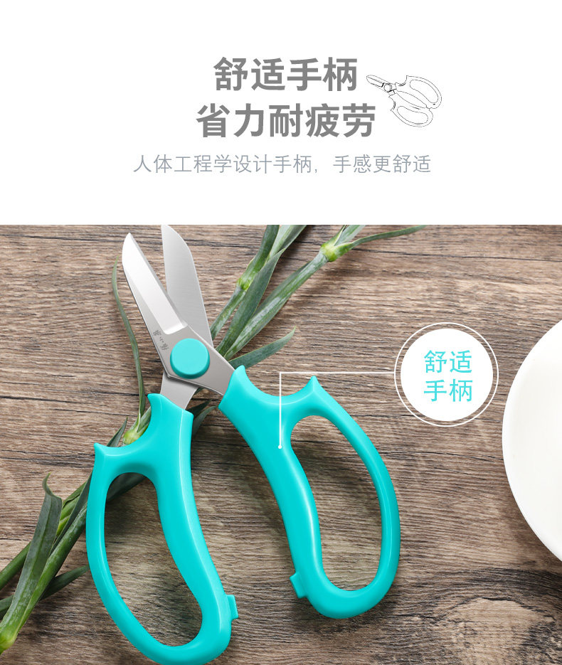 张小泉花艺修花剪刀园艺插花剪子鲜花剪花道修枝园林剪刀正宗锋利_虎窝淘