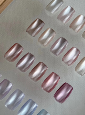 日本进口enoi猫眼胶玻璃棱镜 galass magnet套装20色mg110-mg129