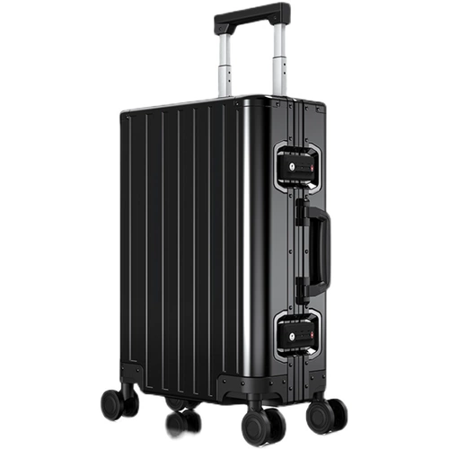 Металлический универсальный чемодан, прочная коробка, алюминиево-магниевый сплав, 24 дюймов