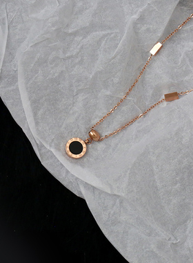 项链ins潮人小众简约气质女掉色