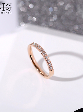 梓琦小众个性食指日韩女细戒指环