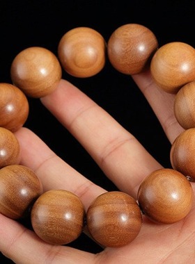 老山檀香手串黑肉沉水高油性手链