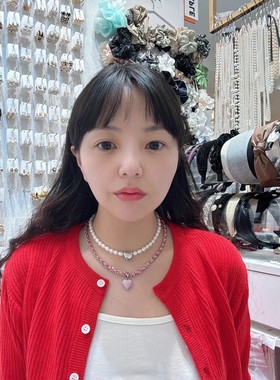 八0514韩国东大门首饰项链4229434夏季复古正品街舞休闲欧美直邮