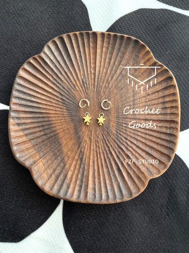 FZF手作玩偶配件mini耳饰手工钩织娃娃珍珠项链换装娃衣配件 - 图2