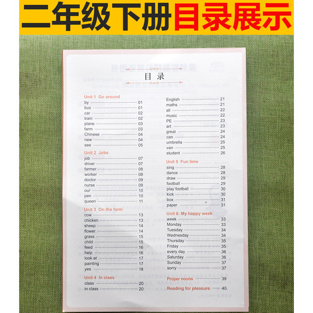 Foreign Language Teaching and Learning Edition Second Grade Primary School Handwriting Practice Book