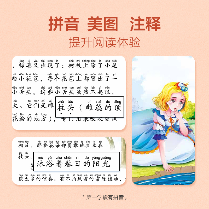 【学而思旗舰店】学而思大语文一二年级分级阅读第一学段第一辑小学阅读儿童汉语汉字拼音书籍小学生课外阅读故事书 - 图1