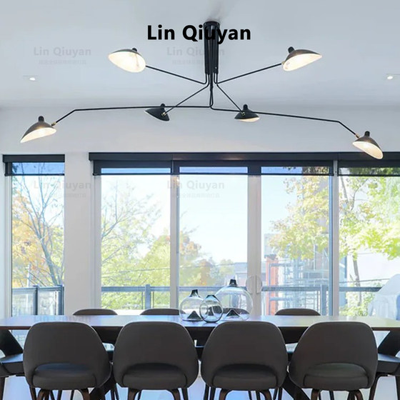 Original Serge Mouille chandelier