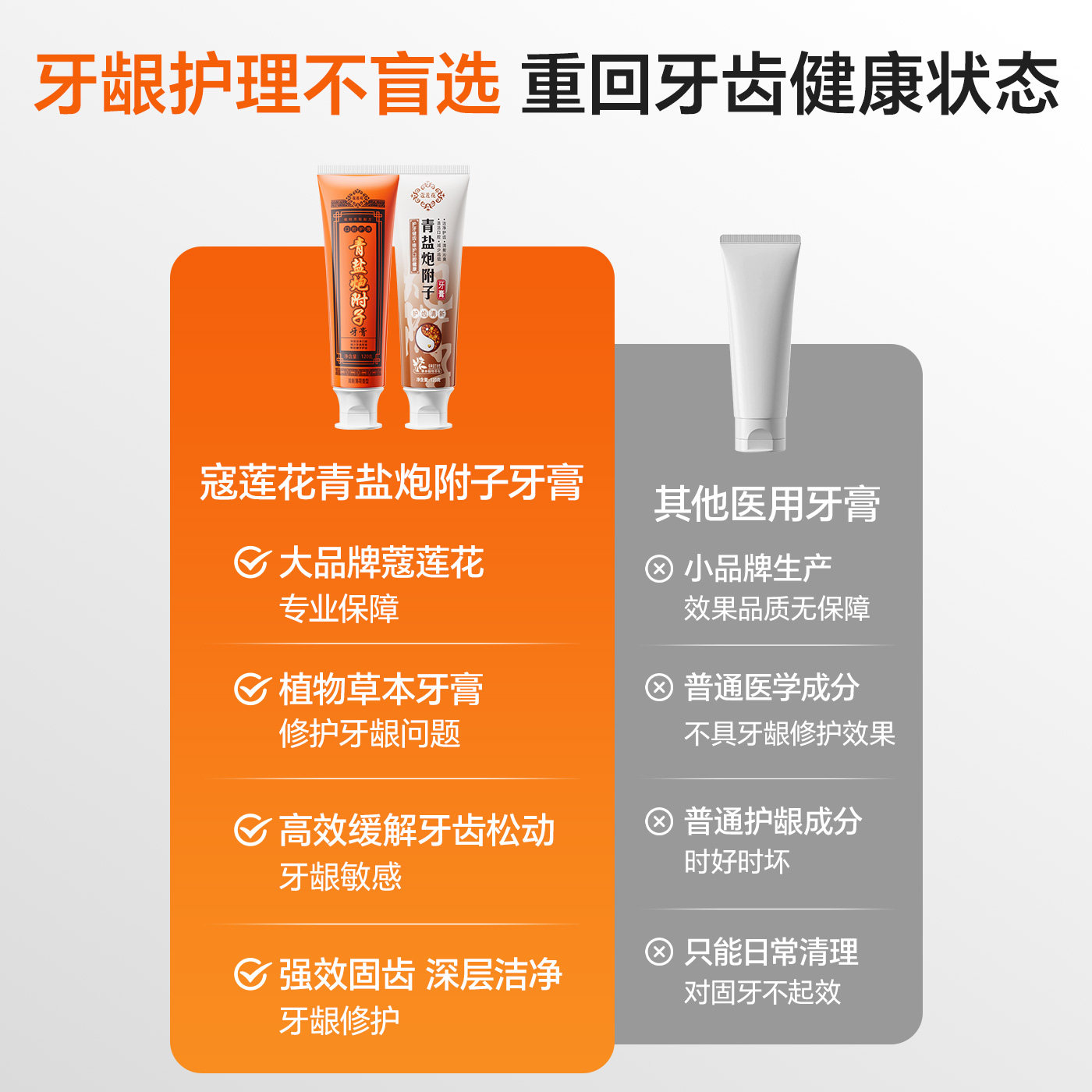 青盐炮附子牙膏刷牙粉官方旗牙齿松动固齿正品非倪海厦泡芙旗舰店,淘宝优惠券,粉丝福利购,淘宝优惠卷