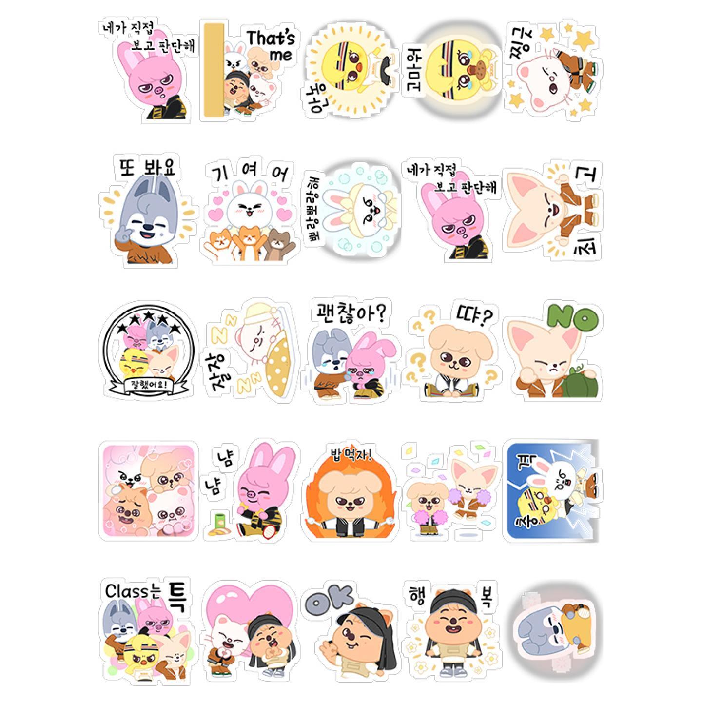 Stray kids SKZOO周边防水手机贴纸 - 图3