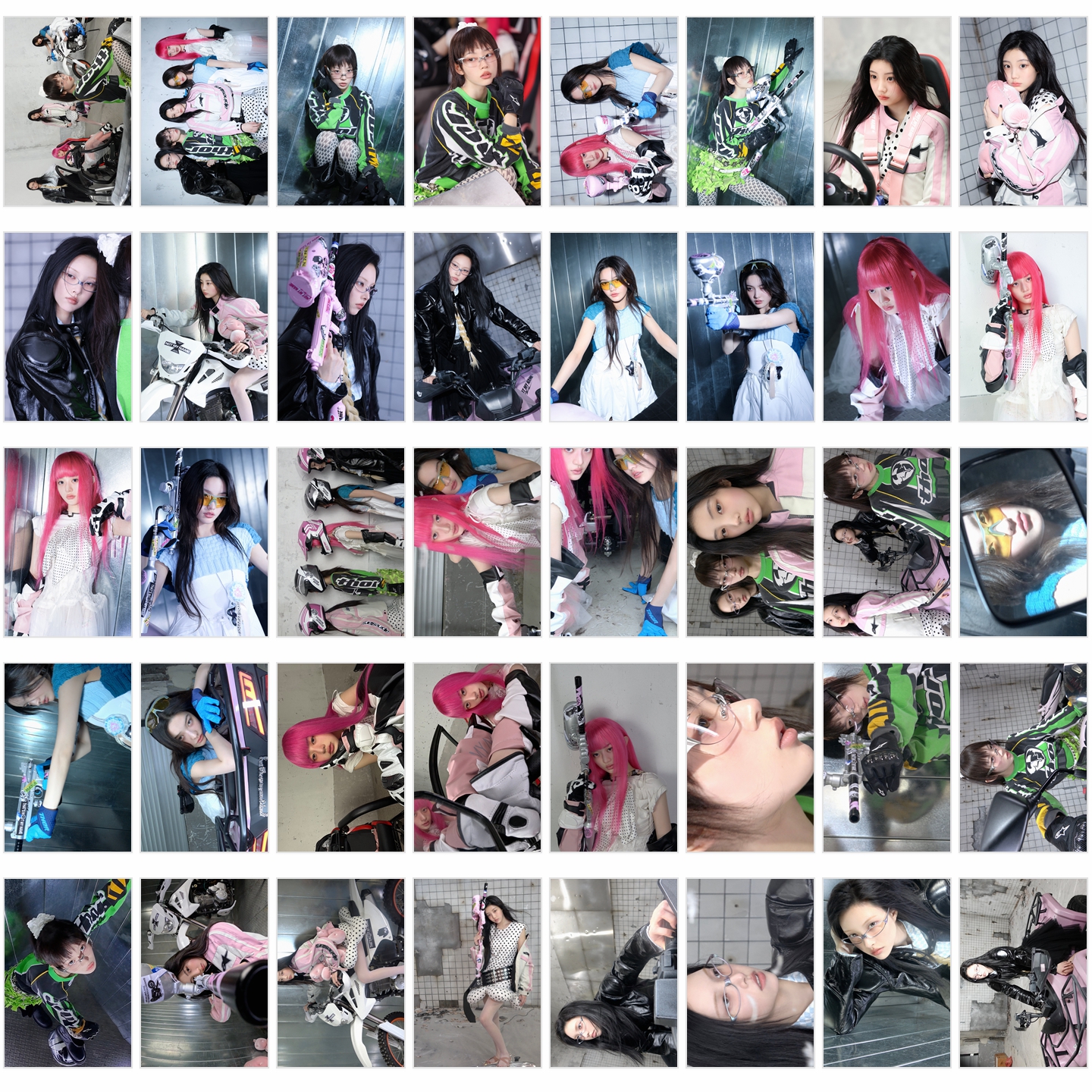 ILLIT Not Cute Anymore周边拍立得LOMO卡 - 图0