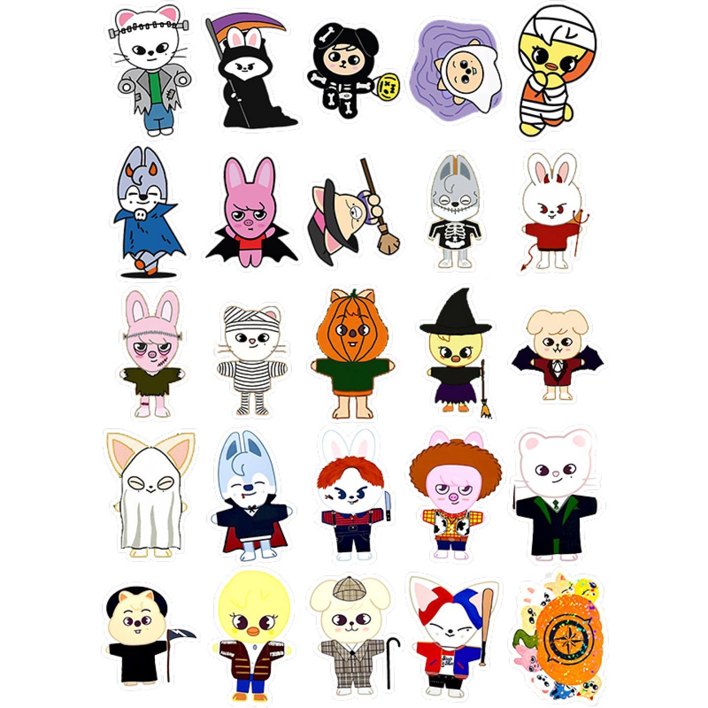 Stray kids SKZOO周边防水手机贴纸 - 图0