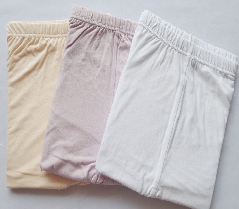 宜而爽纯棉秋裤女士春秋超薄单条长裤精致棉全棉打底裤棉毛裤线裤