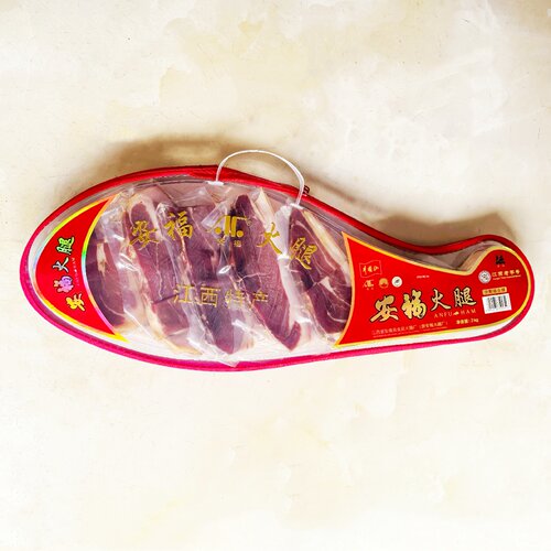 江西安福火腿珍品风干火腿切片烟熏老火腿切片江西吉安安福土特产 - 图0