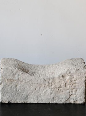 明代石器古董真品老物件古玩老货摆件古艺术装饰品青石老石雕石枕
