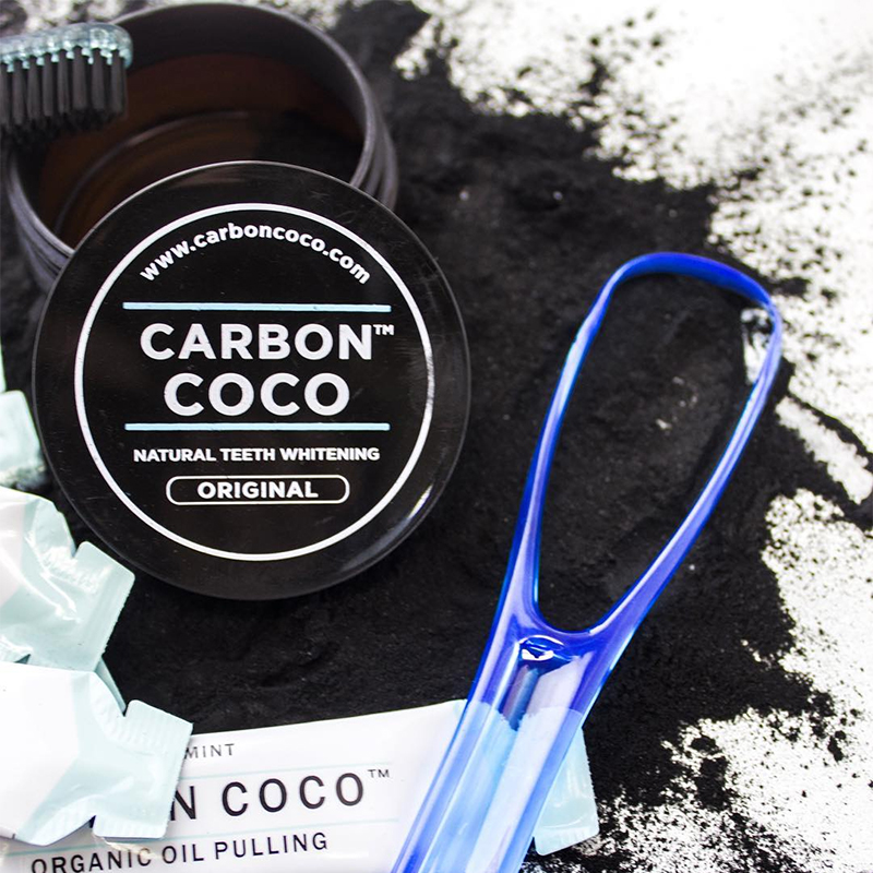 正品澳洲进口CarbonCoco椰子壳活性炭洁牙粉洗牙粉去牙垢牙黄原味 - 图2