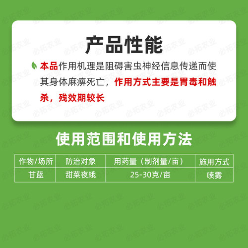 5%高氯甲维盐农药杀虫剂高效氯氰氟菊酯甘蓝甜菜夜蛾农资店农用 - 图1