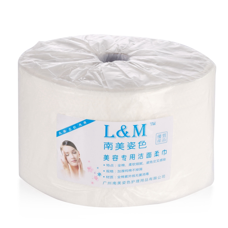 加厚珍珠棉洁面巾一次性洗脸巾纯棉美容院专用
