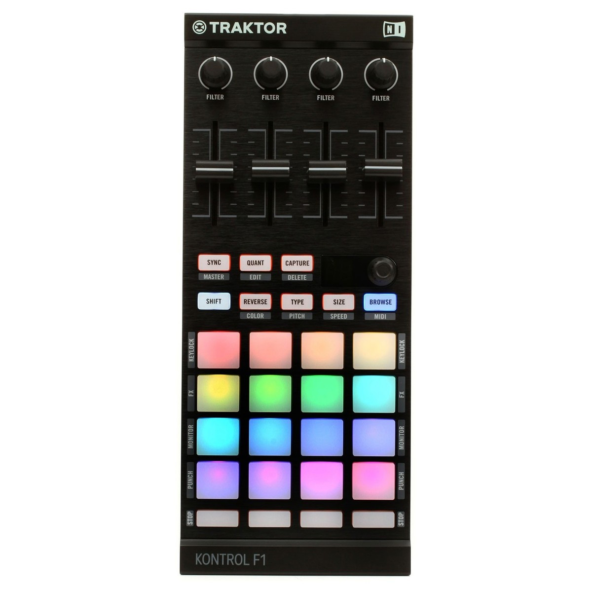 NI TRAKTOR Kontrol F1 Z1 X1 MK2 Audio2 MK2 DJ控制台混音器 - 图3