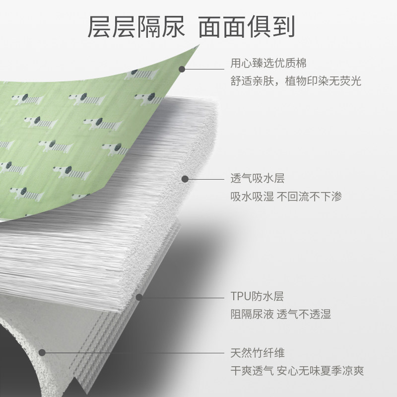 beedoll婴儿大号隔尿垫 beedoll隔尿床垫