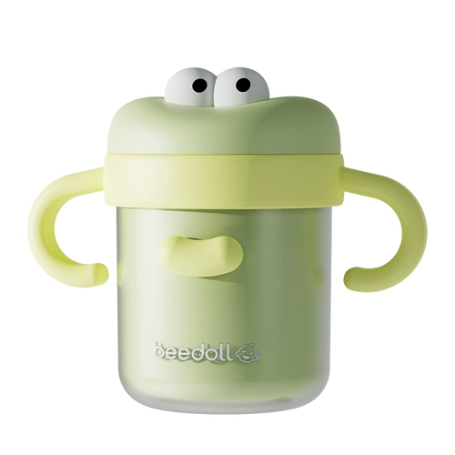 Детский стакан со стаканом со шкалой для домашнего использования из нержавеющей стали, 3 лет